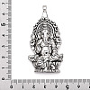 Tibetan Style Alloy Big Pendants X-TIBEP-T002-119AS-NR-3