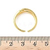 Brass Micro Pave Cubic Zirconia Finger Rings RJEW-H258-07G-5