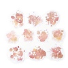 10Pcs 10 Style Paper Scrapbook Stickers DIY-I113-05D-2