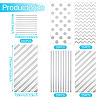 4 Styles OPP Cellophane Candy Storage Bags Sets ABAG-TAC0013-20A-03-4