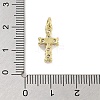 Rack Plating Brass Clear Cubic Zirconia Pendants X-KK-M293-13G-3