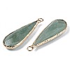 Natural Green Aventurine Pendants X-G-S359-319A-3