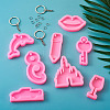 DIY Silicone Keychain Making Molds DIY-TA0003-29-5