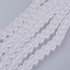 Baking Paint Transparent Glass Bead Strands GLAA-S031-12mm-13-2