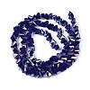 Electroplate Opaque Glass Beads Strands GLAA-N022-4mm-20-3