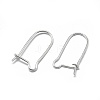 925 Sterling Silver Earring Hoops STER-L057-065S-2
