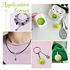 6Pcs 2 Colors 304 Stainless Steel European Dangle Charms STAS-UN0039-47-7