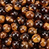 120Pcs Natural Tiger Eye Beads G-PA0001-05B-1
