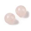 Natural Rose Quartz No Hole Sphere Beads G-K353-04A-01-2