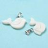 Natural Freshwater Shell Pendants PALLOY-Q462-04P-2