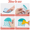 20Pcs 8 Style Ocean Animals PEVA Bathtub Non-Slip Stickers AJEW-WH0248-499-4