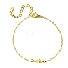 Cross Brass Link Bracelets BJEW-JB10588-1