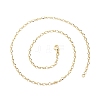 Brass Figaro Chains Necklace for Women NJEW-P265-02A-G-3