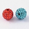 Grade A Rhinestone Pave Disco Ball Beads RB-Q102-M-2