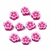 Handmade Polymer Clay Beads LS-CLAY-S096-006J-1
