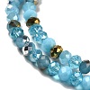 Glass Beads Strands LS-EGLA-A034-M4mm-15-4