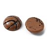 Sport Ball Theme Opaque Resin Cabochons RESI-WH0021-52A-1