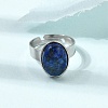 Adjustable 304 Stainless Steel Finger Rings for Women GG-CBA7994-04P-16-1