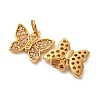 304 Stainless Steel Rhinestone Pendants STAS-U061-39G-02-2