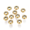 PVD Vacuum Plating 304 Stainless Steel Beads LS-STAS-L222-41B-G-4