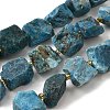 Raw Rough Natural Apatite Beads Strands G-Z087-B12-2