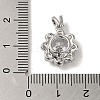 Micro Pave Cubic Zirconia Pendants KK-S351-01P-03-3