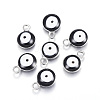 304 Stainless Steel Enamel Charms X-STAS-G122-24D-1