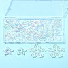 20Pcs 2 Styles Plated UV Acrylic Beads TACR-FS0001-61-9