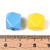 Baking Paint Opaque Acrylic Beads OACR-N142-09-3