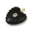 Natural & Synthetic Gemstone Carved Pendants G-C276-01G-M-3