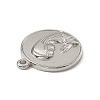 Non-Tarnish 201 Stainless Steel Pendants STAS-J401-VC622-3