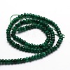 Dyed Natural Malaysia Jade Rondelle Beads Strands G-E316-2x4mm-05-2