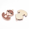 Alloy Enamel Pendants X-ENAM-T022-02D-02-2