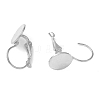 Tarnish Resistant 304 Stainless Steel Leverback Earring Findings KK-H152-08A-P-3