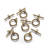 Alloy Toggle Clasps X1-PALLOY-F178-01AG-1