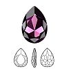 Austrian Crystal Rhinestone 4327-30x20-204(F)-1