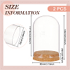 Glass Dome Cover AJEW-WH0165-40D-2