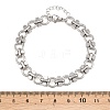 304 Stainless Steel Link Chain Bracelets for Women BJEW-H207-01F-P-5