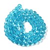 Transparent Glass Beads EGLA-A035-T10mm-D08-3