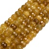 Faceted Dyed Natural White Jade Beads Strands GG-CBAE966-01A-E-2