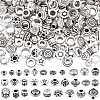 8 Bags Tibetan Style Alloy Beads FIND-SC0017-89-1
