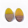 Resin & Walnut Wood Pendants RESI-S358-71-2