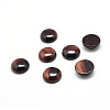 Dyed Natural Tiger Eye Gemstone Cabochons G-T020-16mm-19-1