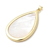 Natural Shell Pendants KK-H529-60B-G-2