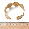 304 Stainless Steel Enamel Cuff Bangles for Women BJEW-F518-03B-G-3