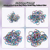Unicraftale 160Pcs 4 Style 304 Stainless Steel Open Jump Rings STAS-UN0044-89-5
