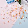 150 Pieces Random Rose Acrylic Beads Bear Pastel Spacer Beads Butterfly Loose Beads for Jewelry Keychain Phone Lanyard Making JX543I-5