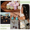 180Pcs 3 Colors Brass Flat Head Pins KK-ME0002-83-5