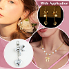 6Pcs Rack Plating Brass Pendants KK-BC0014-98G-5