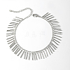 Fashionable Casual Brass Tube Charms Tassel Anklet for Women LX5700-1